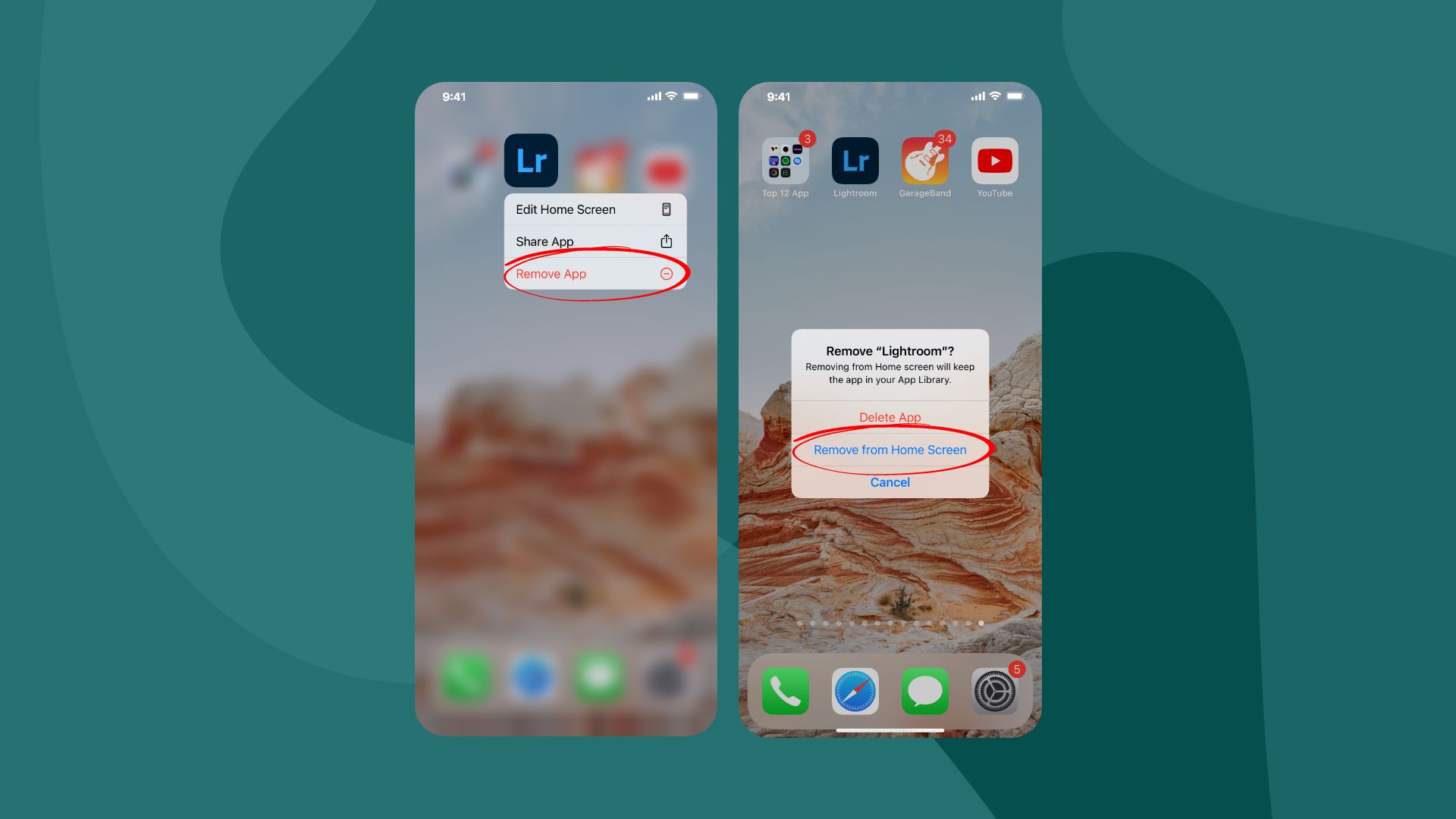 how to hide apps on iPhone home screen
