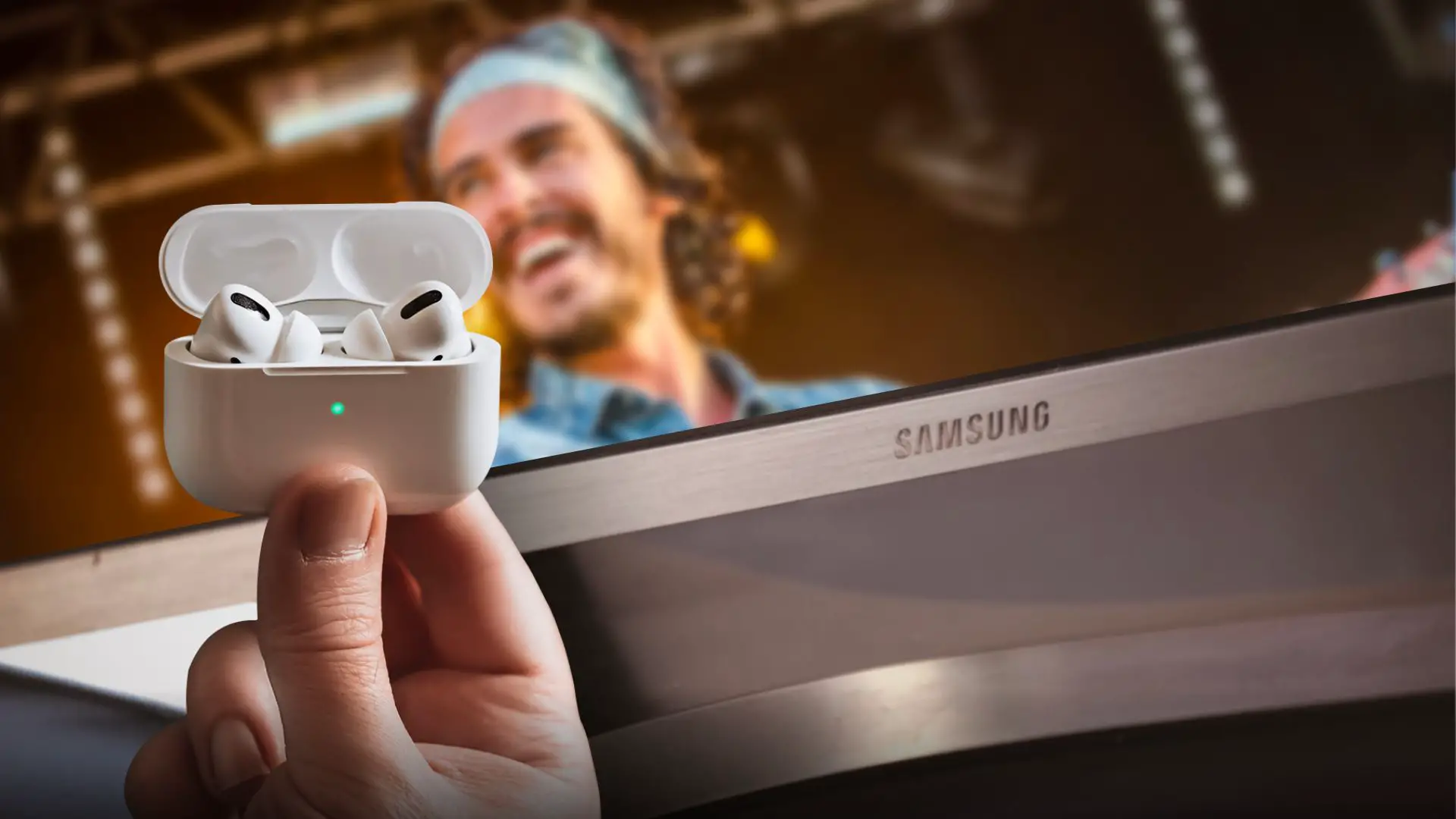 Airpods pairing via Bluetooth with Samsung TV